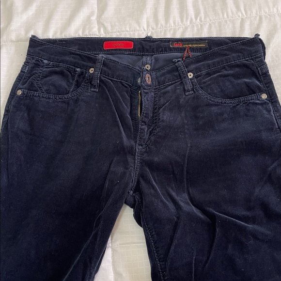 Ag Adriano Goldschmied Denim - AG Adriano Goldschmied Navy Corduroy Pants